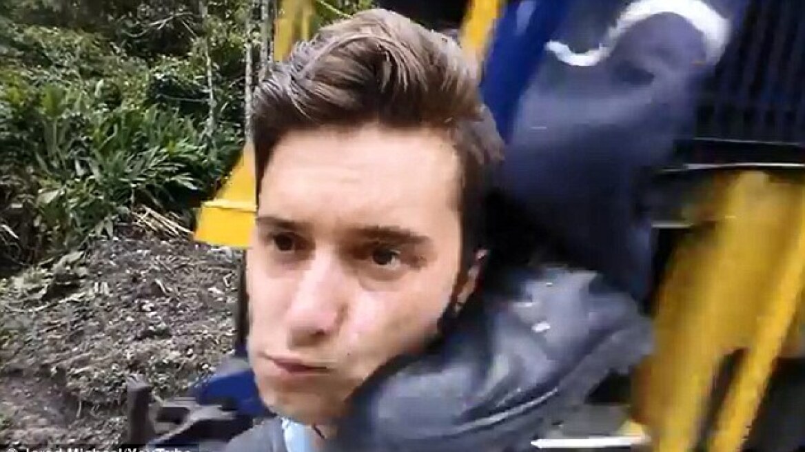 Βίντεο: Τον χτύπησε τρένο την ώρα που... έβγαζε selfie
